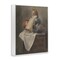 Stupell Industries Muted Vases Still Life Framed Giclee Wall Art Design by Peter Dewint